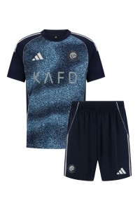 Fotbalové Dres Al-Nassr Dětské Venkovní Oblečení 2025-26 Krátký Rukáv (+ trenýrky)